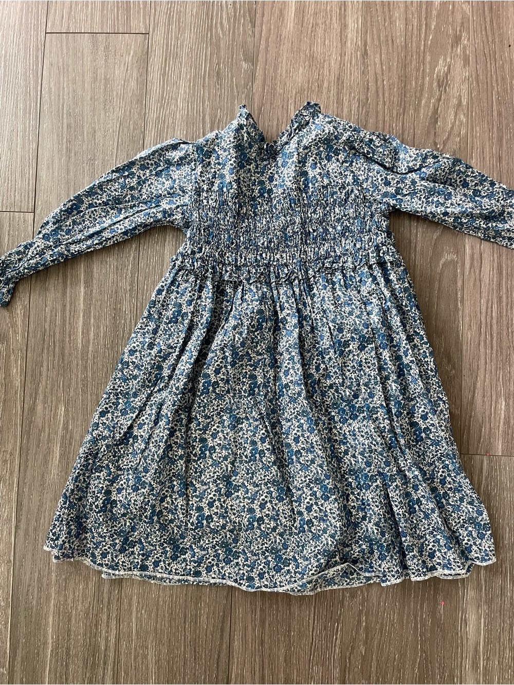Papo d’ Anjo Liberty Fabric Smocked Dress.